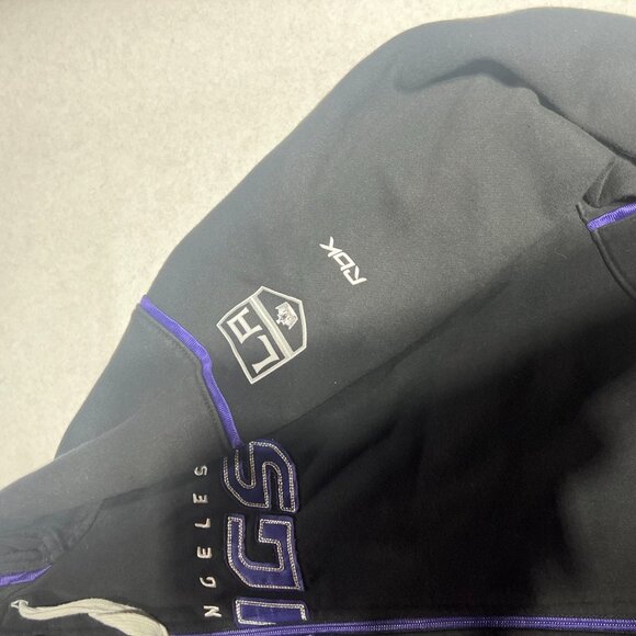 Las Angeles Kings Hockey Hooded full zip sweater size 2XL - Picture 5 of 9